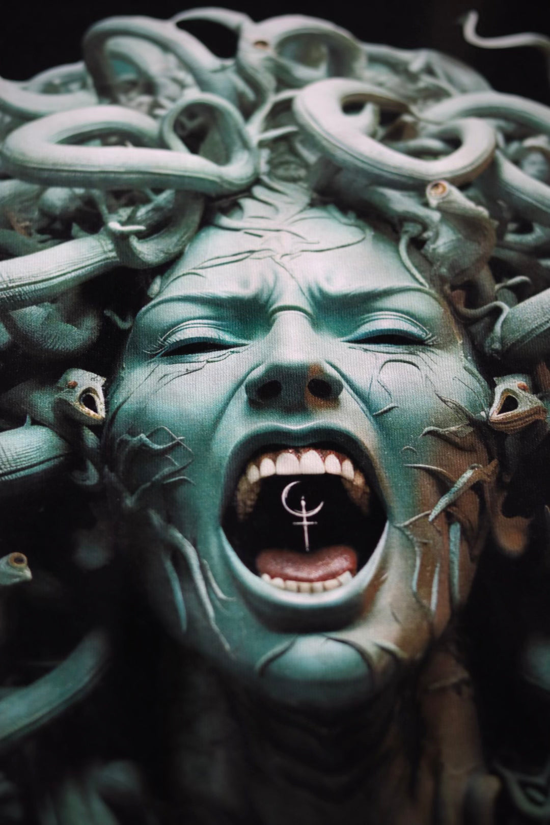 "Medusa oversized t-shirt "