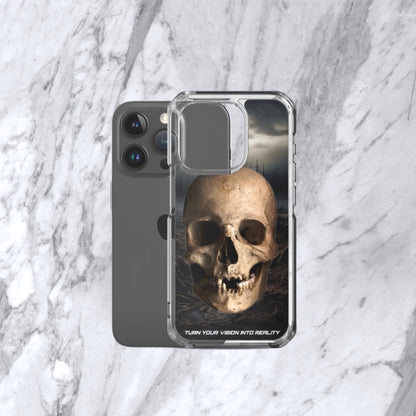 "Skull avery Clear Case for iPhone"
