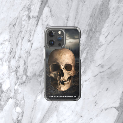 "Skull avery Clear Case for iPhone"