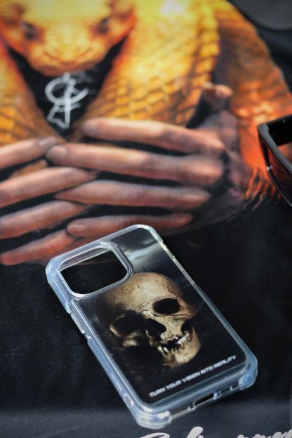 "Skull avery Clear Case for iPhone"