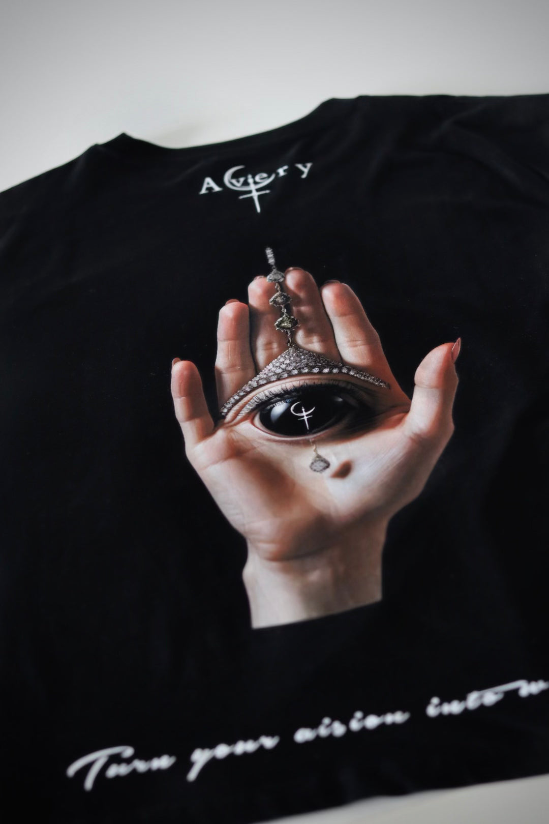 "Vision eye oversized t-shirt"
